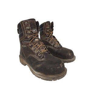 DAKOTA Men's 8517 Quad Comfort 8 Inch Steel Toe Composite Plate Work Boots 9.5W